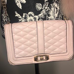 Rebecca Minkoff baby pink cross body